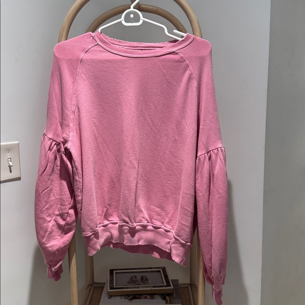THE GREAT. Blush Knit Top